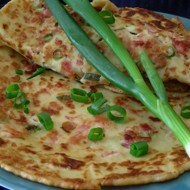 Пивные блины с ветчиной