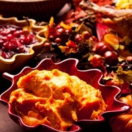 Пюре из батата с кленовым сиропом