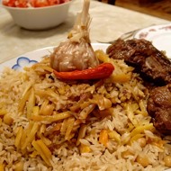 Плов из говядины с капустой