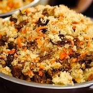 Плов легкий с томатной пастой