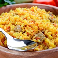 Плов с бараньими ребрами