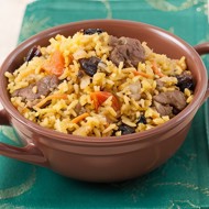 Плов с бараниной и сухофруктами