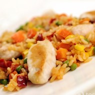 Плов с курицей и овощами в мультиварке