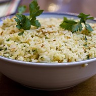 Плов с сельдереем