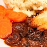 Почки в винном соусе