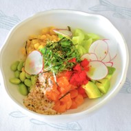 Поке из лосося