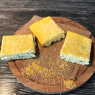 Полента с пармезаном и творогом