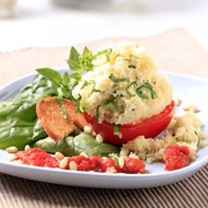 Помидоры фаршированные кускусом