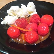 Помидоры с апельсиновым соусом