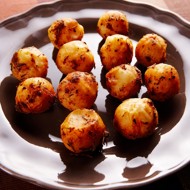 Португальские пышки с соленой треской