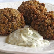 Постные гречневые тефтели с грибами