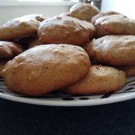 Постное печенье с тыквенным пюре