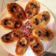 Постные зразы с грибами