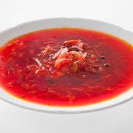 Постный борщ