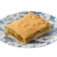 Постный пирог с капустой