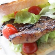 Пряная свинина по-китайски в чиабатте