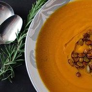 Пряный тыквенный суп