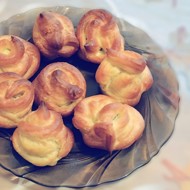 Профитроли с грибами