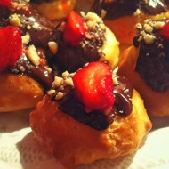 Профитроли с заварный кремом