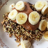 Пророщенная гречка с маком