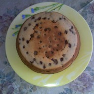 Простой пирог с земляникой