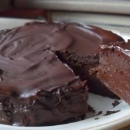 Простой шоколадный торт