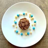 Протеиновые корзиночки с кедровыми орехами