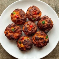 Протеиновые маффины с цукатами