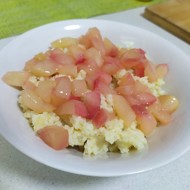 Пшенная каша с томленым нектарином