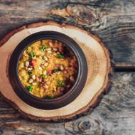 Пшенная каша с тыквой и орехами