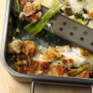 Пудинг из черемши