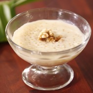 Пудинг из тапиоки в кокосовом молоке