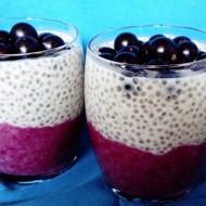 Пудинг с семенами чиа и ликером