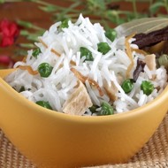 Пулао (Плов с зеленым горошком)