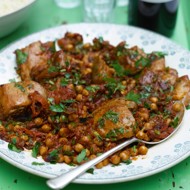 Рагу из индейки в испанском стиле