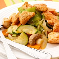 Рагу из телятины с грибами