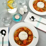 Рататуй из кабачка с рисом