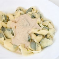 Равиоли с овощами и сыром