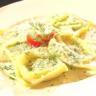 Равиоли с рикоттой и шпинатом