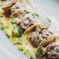 Равиоли со свеклой