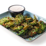 Раздавленная брокколи в духовке