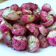 Редис, запеченный с прованскими травами