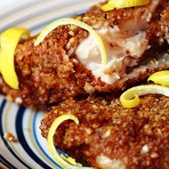 Рыба в орехах