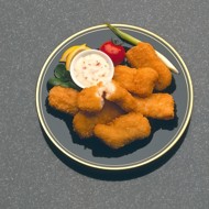 Рыбные палочки под йогуртом