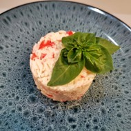 Рис с крабовыми палочками