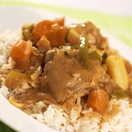 Рис с курицей и яйцами