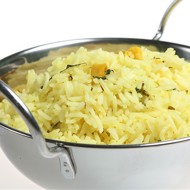 Рис с лимоном и мятой