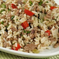 Рис с мясом