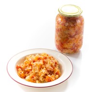 Рис с овощами на зиму