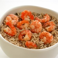 Рис с рыбой и морепродуктами